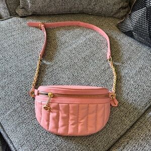 Coach Chain Belt Bag with Quilting